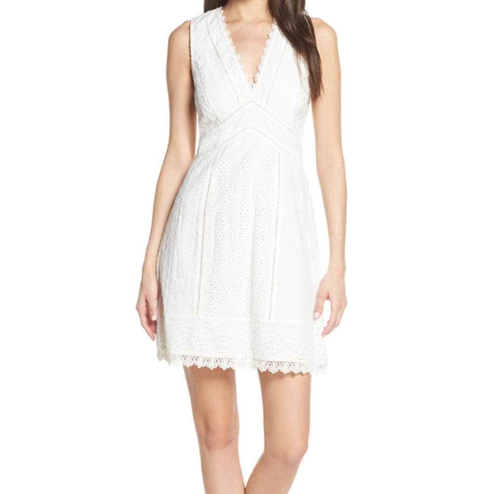 French Connection White Dress size 4